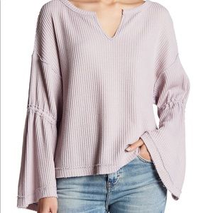 NWT FREE PEOPLE Dahlia Thermal Top